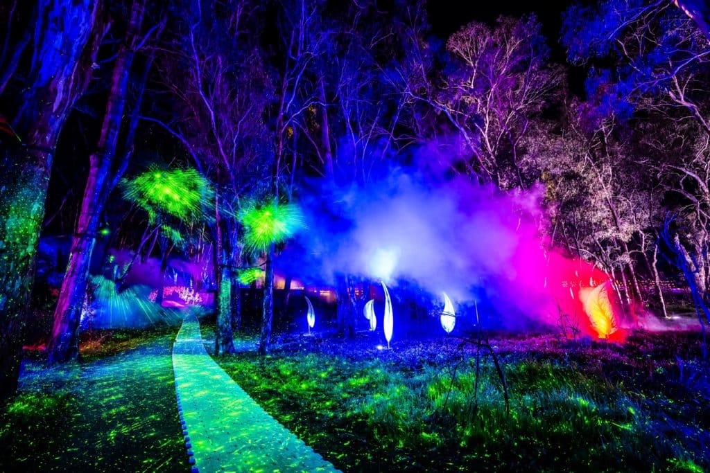 A Striking 600-Metre Light Trail Is Set To Illuminate The Murray River This Winter