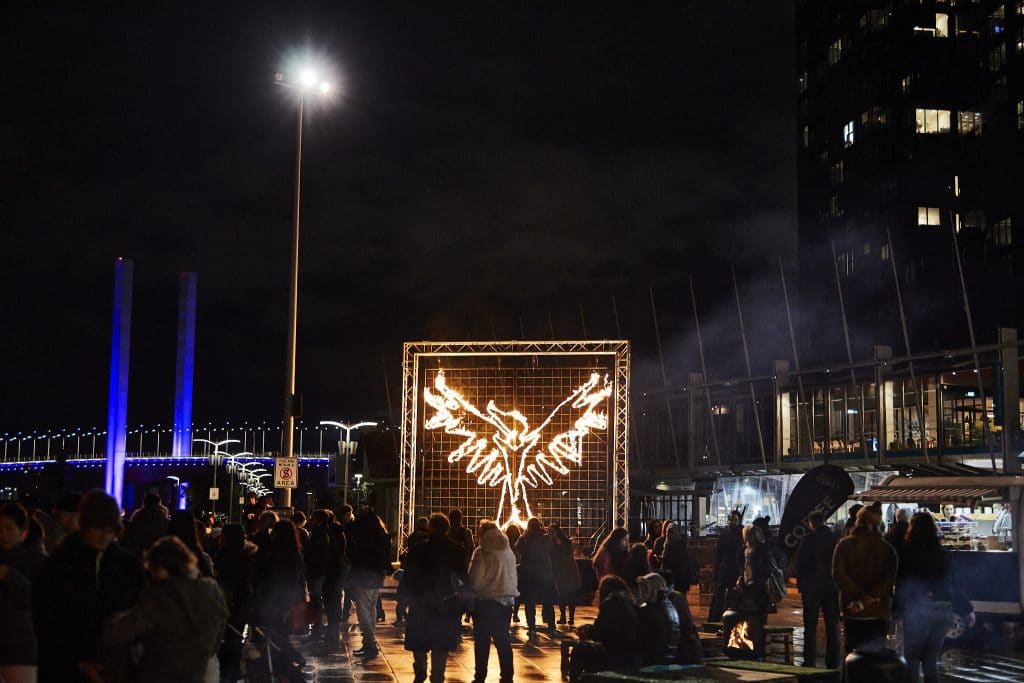 Burn The Night Away At Firelight Festival In Docklands This Winter