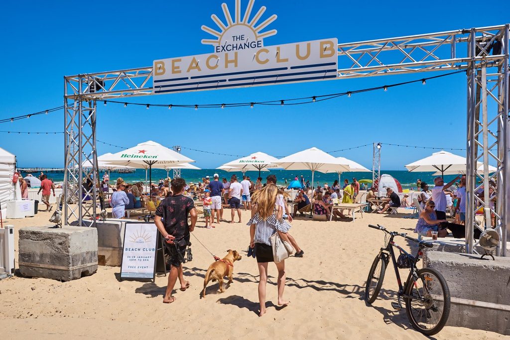 Get Summer Ready At The Exchange Pop-Up Beach Club In Port Melbourne