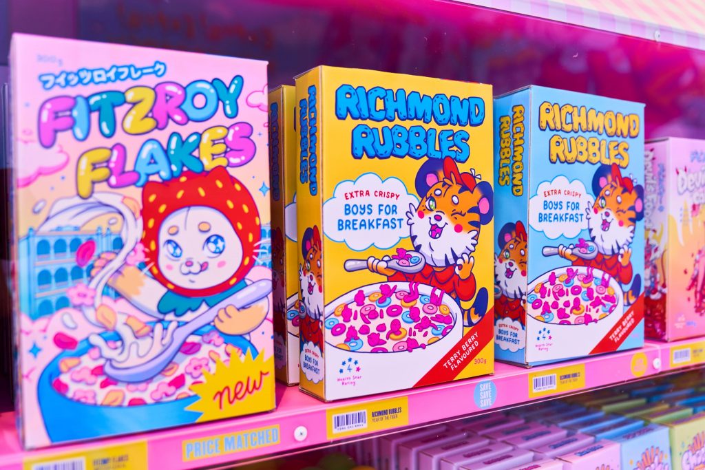 Play Inside A Colourful Cartoon Installation At Melbourne Central