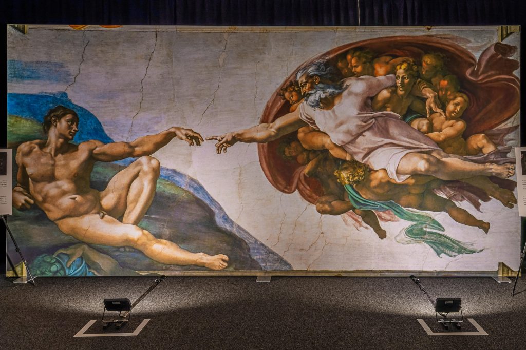 image from sistine chapel exhibition
