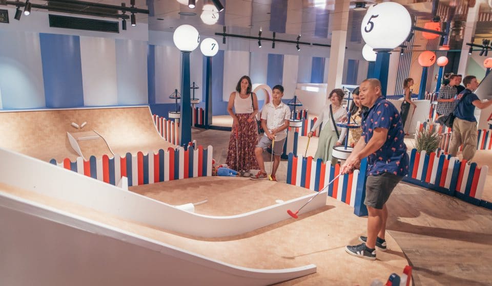 Step Into The Funderdome For Arcade Games, Karaoke And Coney Island-Inspired Mini Golf
