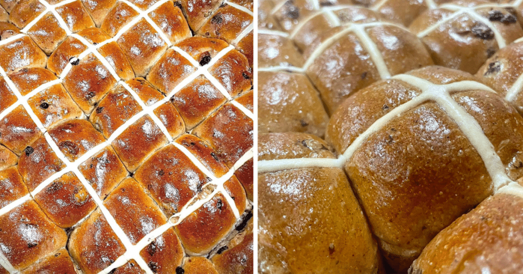 hot cross buns from north end bakehouse