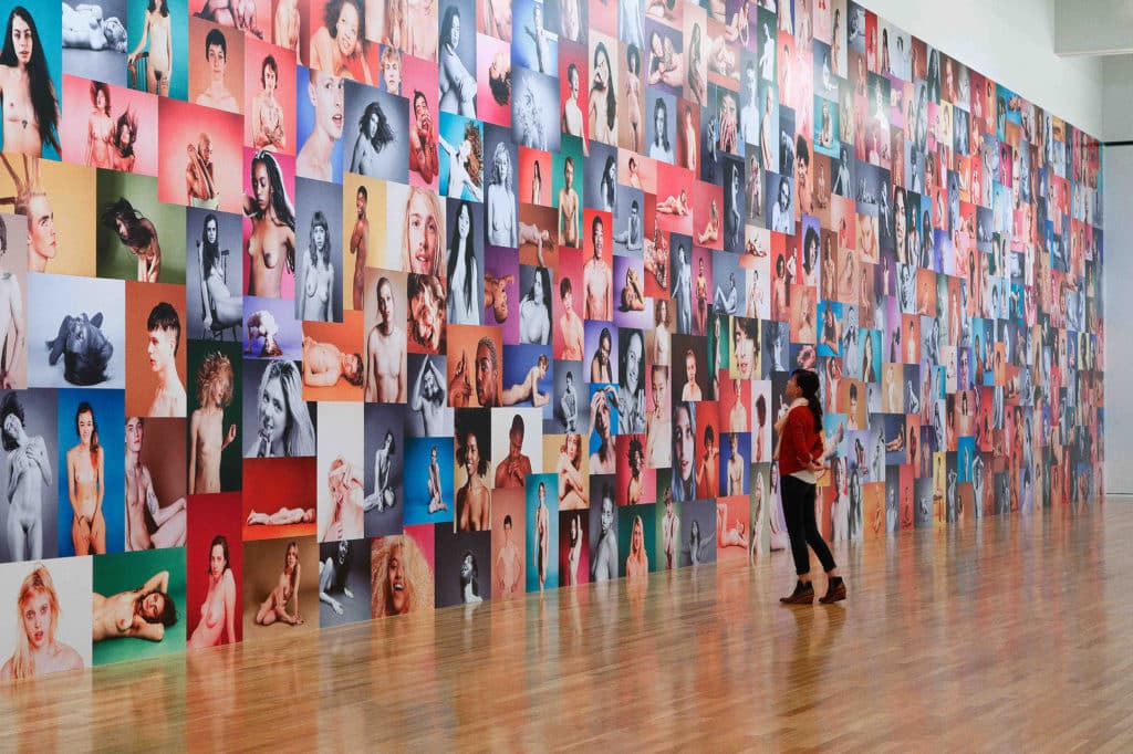 installation view of Ryan McGinley's Yearbook, one of the exhibitions at PHOTO 24: International Festival of Photography