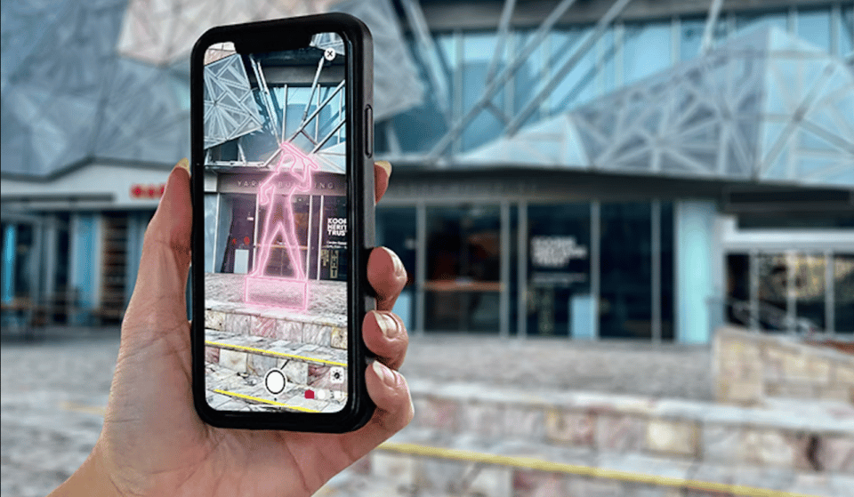 Melbourne’s Largest Augmented Reality Art Trail Has Come To Fed Square And NGV