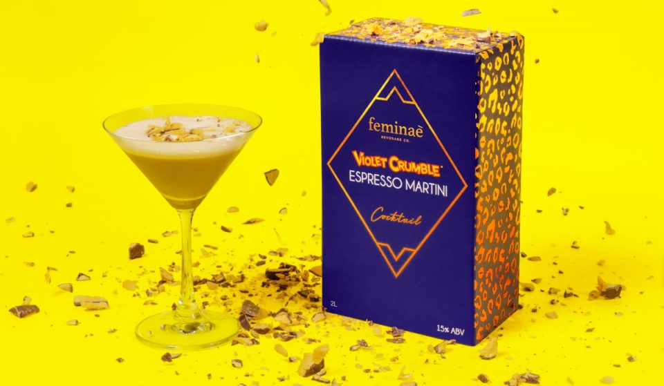 Violet Crumble Espresso Martinis Now Come In 2L Casks And You Can Get One Delivered To Your Door