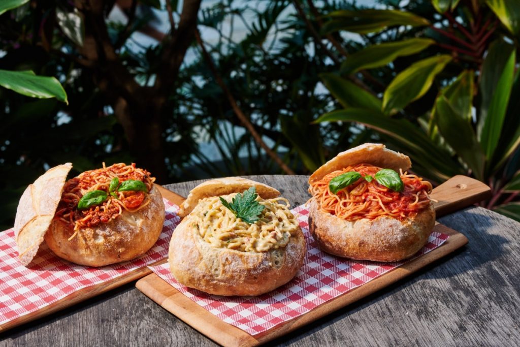 Vapiano Is Baking Up Carbonara And Bolognese Cob Loaves For A Limited Time Only