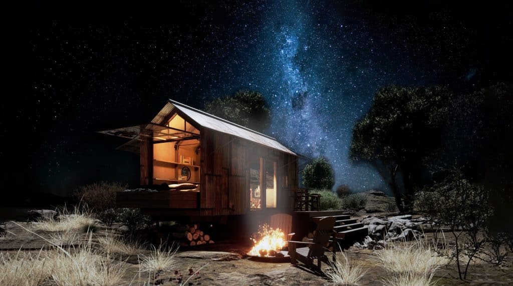An Off-Grid Tiny Home That’s Perfect For Stargazing Is Popping Up At Gorgeous Locations Around Victoria