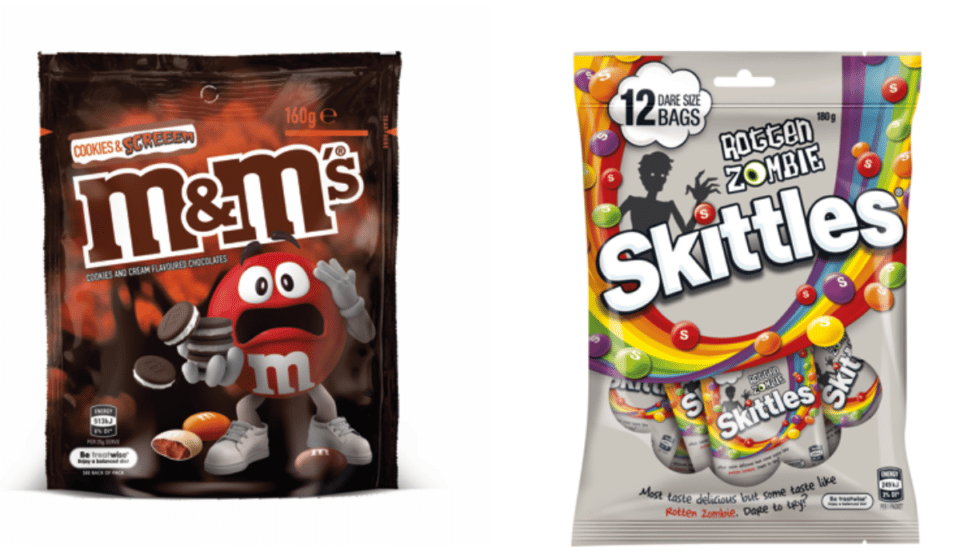 M&M’s And Skittles Have Released Two New Sweetie Treaties For Halloween