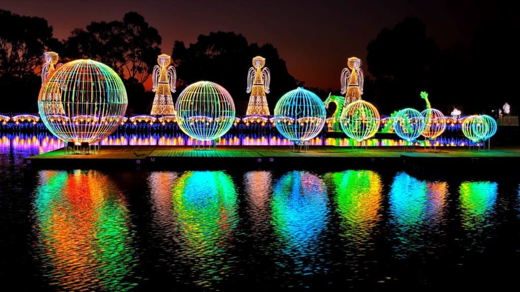 Feel Dazzled By Victoria’s Largest Christmas Lights Festival In Adventure Park