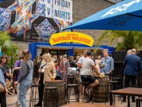 Summer Paradiso Is A Pop-Up Oasis From Moon Dog Brewing At Arts Centre Melbourne