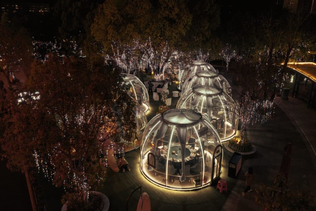 Stay Cosy With Melted French Cheese And Mulled Wine In This Pop-Up Raclette Igloo Experience