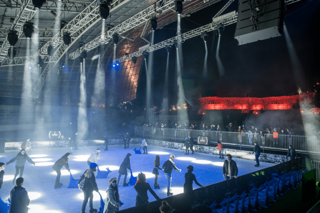 The Rink At Rising ice skating rink