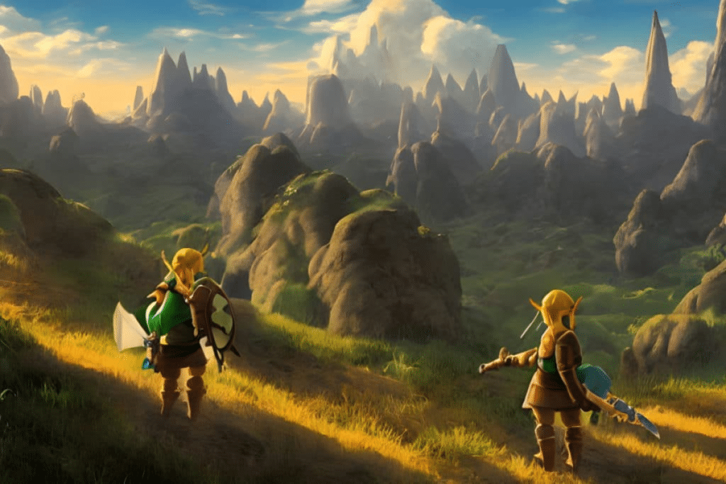 A snapshot from The Legend of Zelda