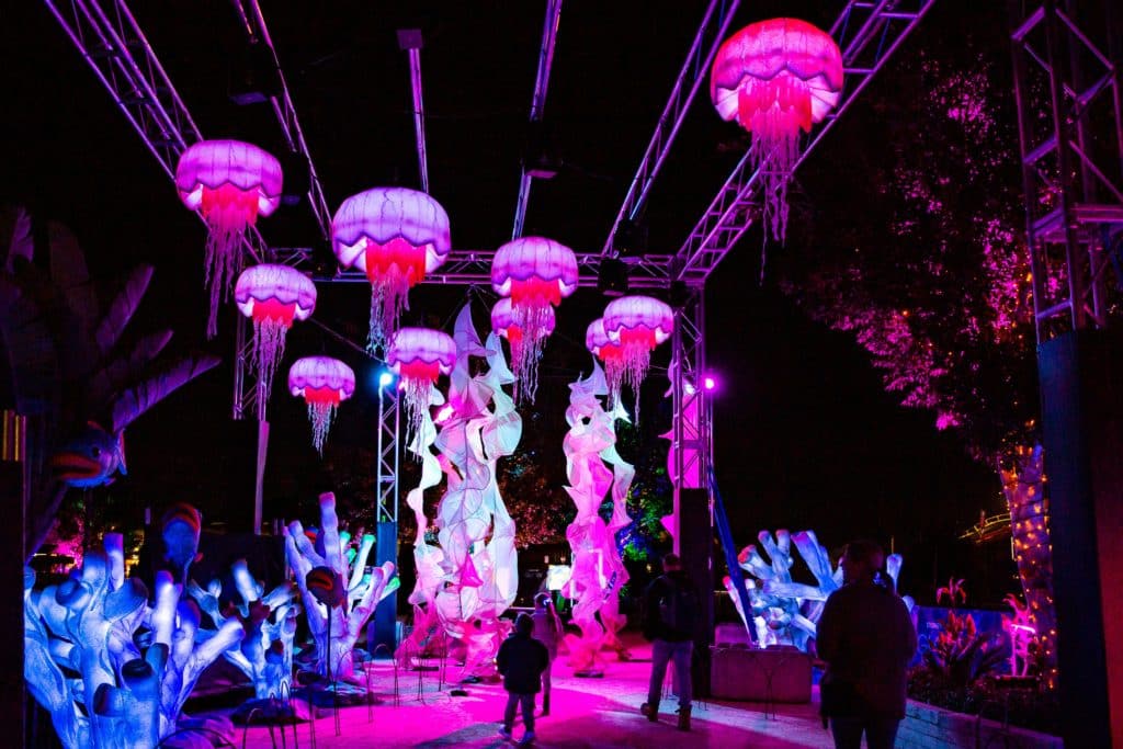 Wander An Electric Kingdom Filled With Glowing Animal Installations This September