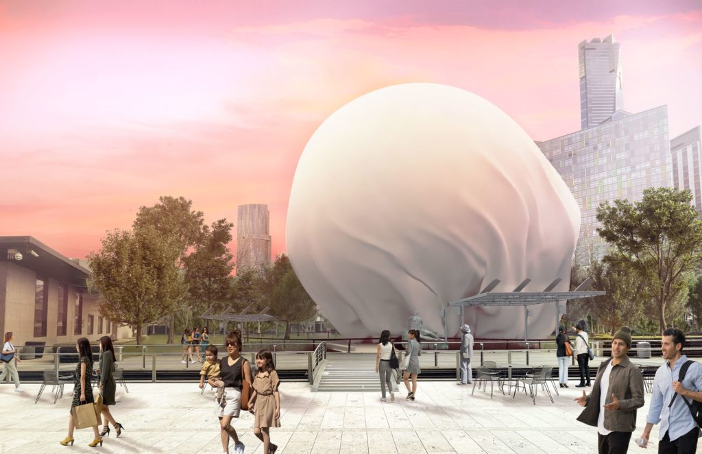 A Massive Inflatable Sphere Will Soon Be Breathing Life In The Garden At NGV