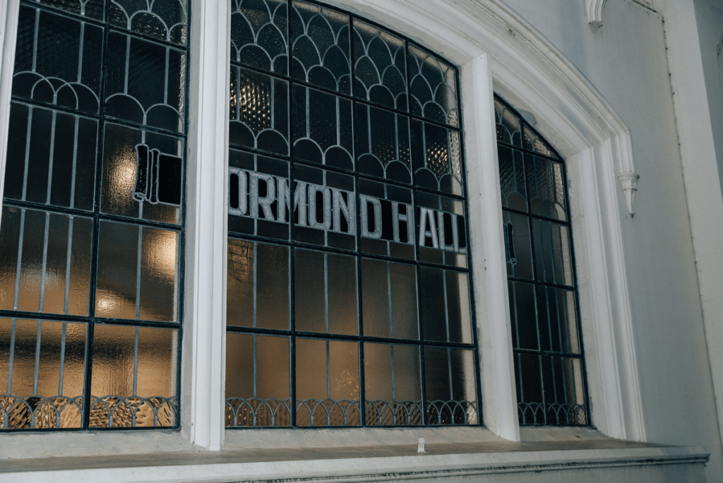 A vintage window at Ormand Hall
