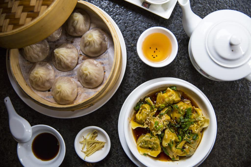 an assortment of dumplings from Hutong Dumpling Bar, one of the Chinese restaurants you can visit in Melbourne
