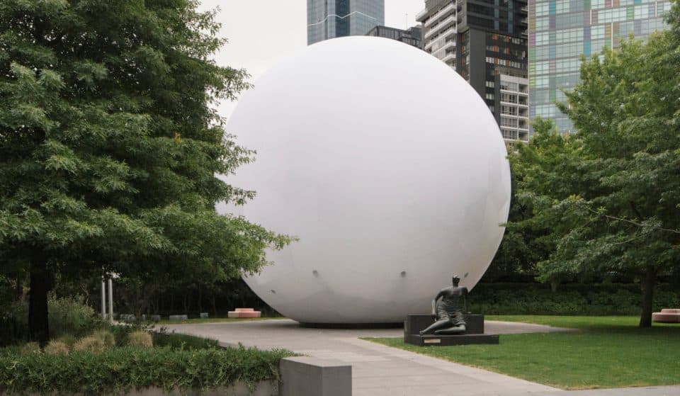 A Massive Inflatable Sphere Is Now Breathing Life In The Garden At NGV
